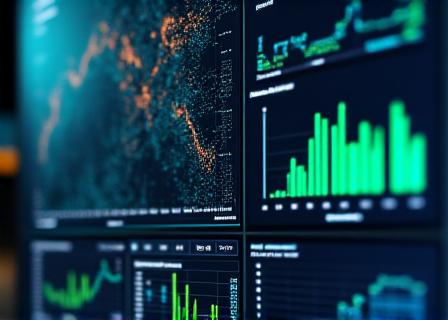 高度なルート分析ダッシュボードの画面