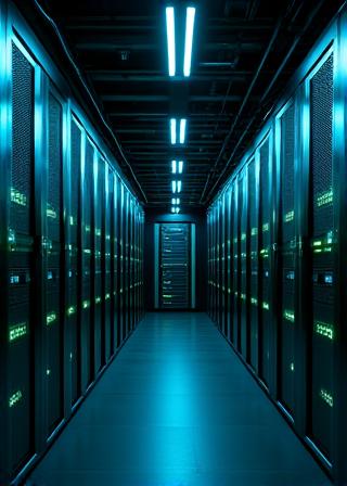 安全なデータサーバーのイメージ